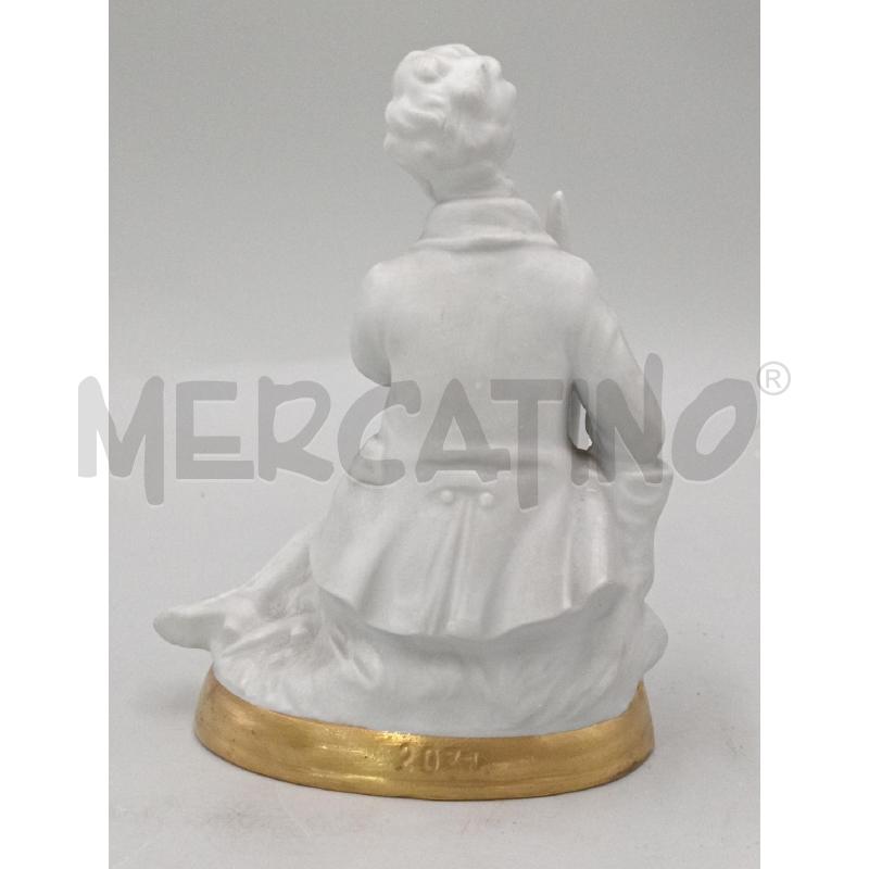 STATUINA BISQUIT FANCIULLO SUONATORE  | Mercatino dell'Usato Moncalieri bengasi 3