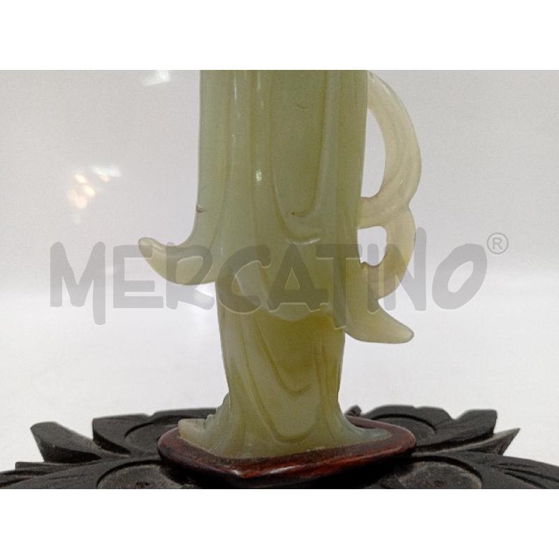 STATUINA GIADA GIAPO VERDE GHENSHA TESTA CAPITOZZATA | Mercatino dell'Usato Moncalieri bengasi 5