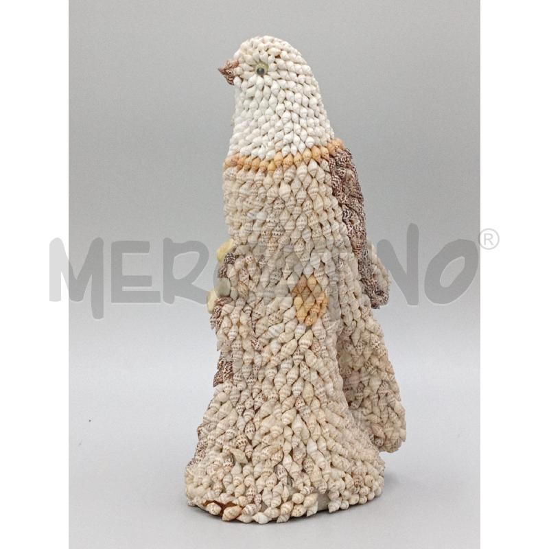 STATUINA UCCELLINO CONCHIGLIETTE CM 27 | Mercatino dell'Usato Moncalieri bengasi 2