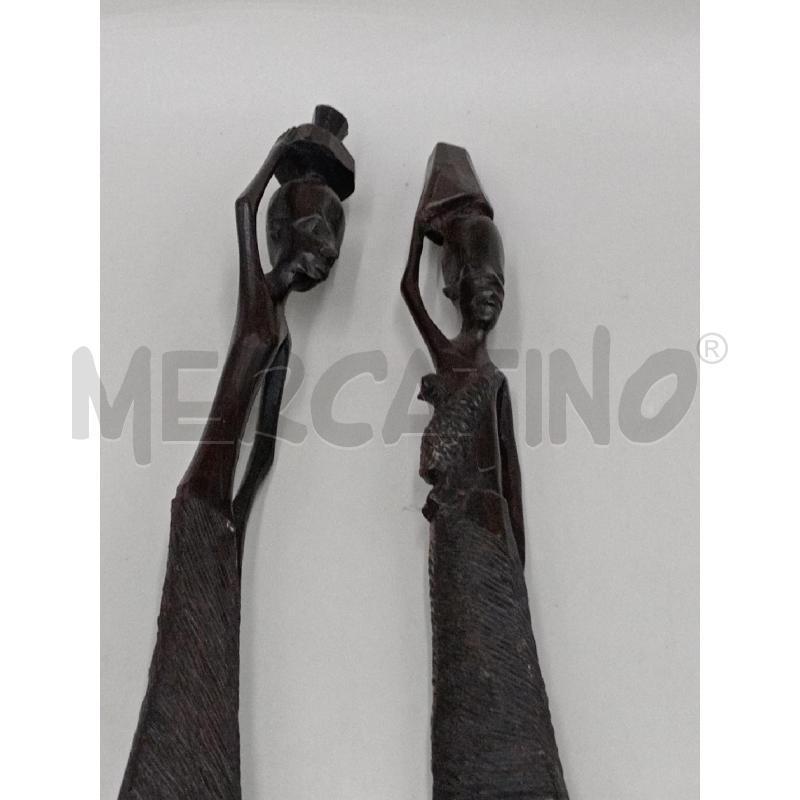 STATUINE TRIBALI COPPIA CON BIMBO  | Mercatino dell'Usato Moncalieri bengasi 3