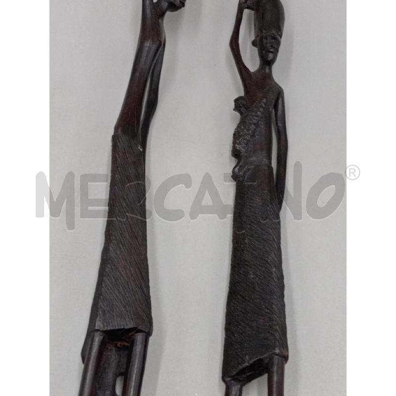 STATUINE TRIBALI COPPIA CON BIMBO  | Mercatino dell'Usato Moncalieri bengasi 5