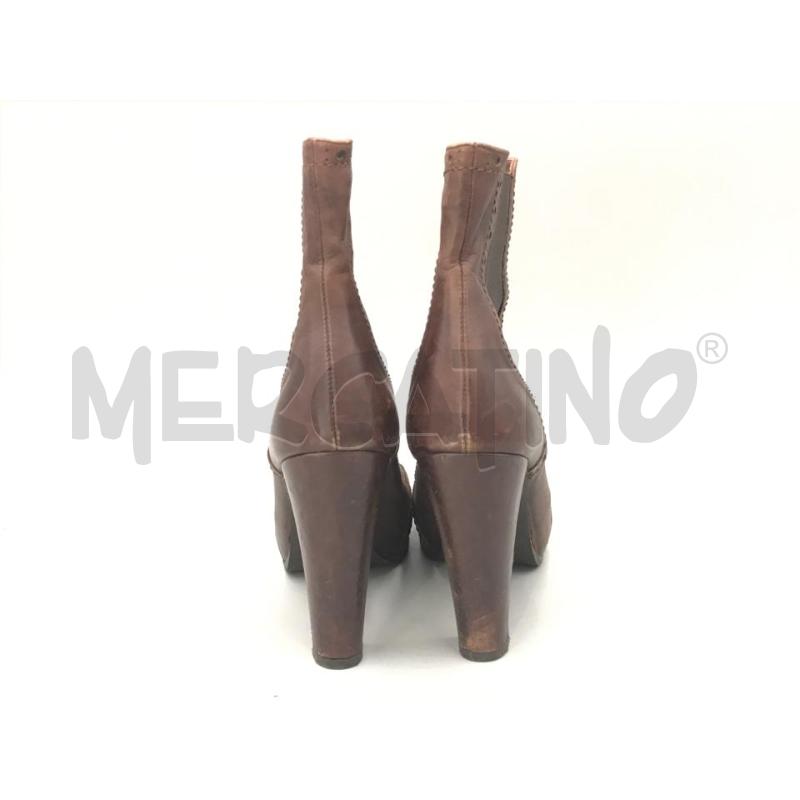 STIVALETTI DONNA GUJA MARRONE PELLE CON ELASTICO TACCO | Mercatino dell'Usato Moncalieri bengasi 3