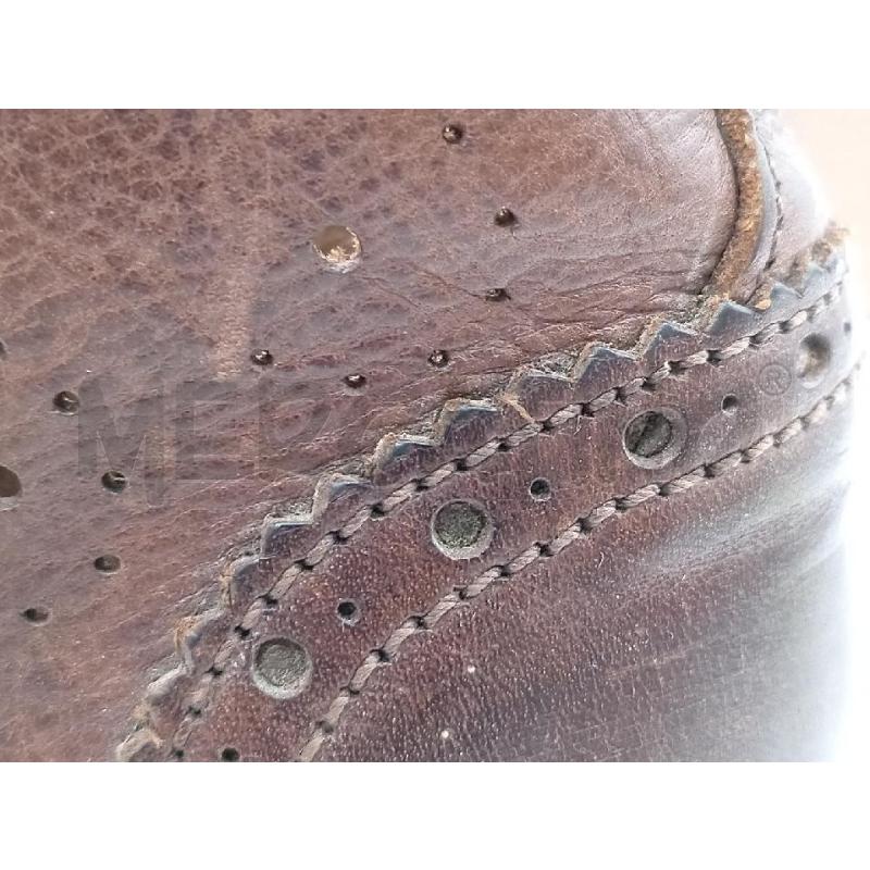 STIVALETTI DONNA MOMA MARRONE TRAFORATI FRANCESINA  | Mercatino dell'Usato Moncalieri bengasi 5