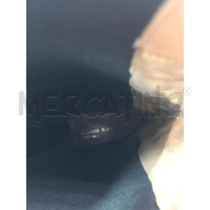 STIVALI DONNA ARMANI JEANS NERI CON BORCHIETTE DOPPIO TESSUTO | Mercatino dell'Usato Moncalieri bengasi 5