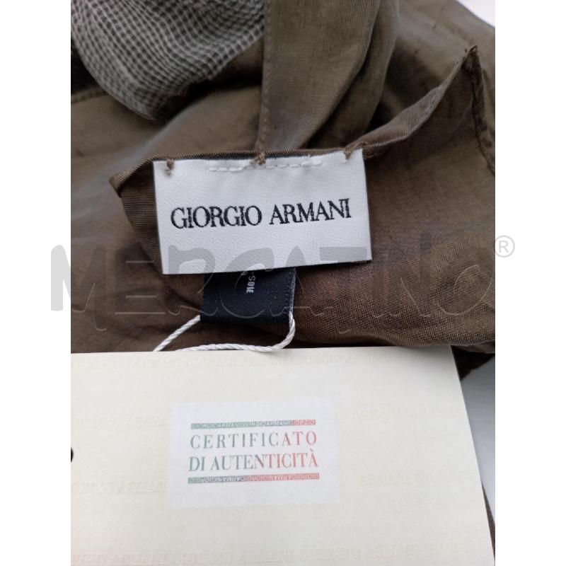 STOLA GIORGIO ARMANI MARRONE | Mercatino dell'Usato Moncalieri bengasi 3