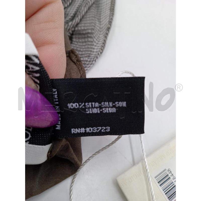 STOLA GIORGIO ARMANI MARRONE | Mercatino dell'Usato Moncalieri bengasi 5