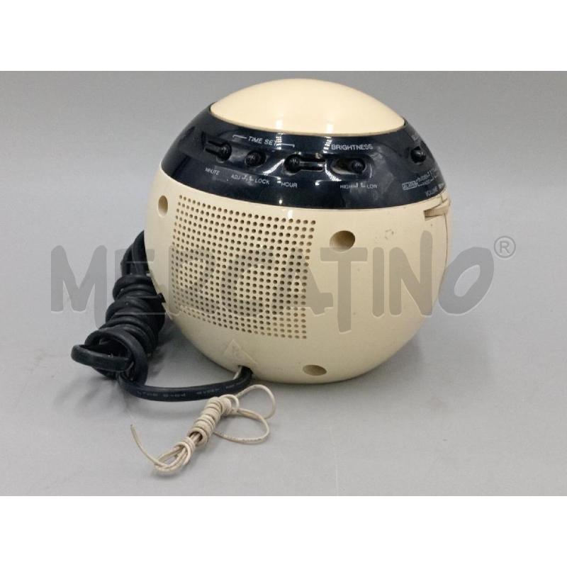SVEGLIA DA TAVOLO SFERICA VINTAGE PANASONIC  | Mercatino dell'Usato Moncalieri bengasi 3