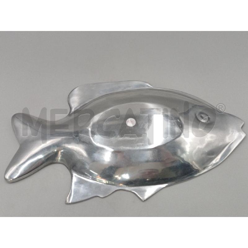 SVUOTA TASCHE PIATTINO PESCE ALLUMINIO CM 33 X 18 | Mercatino dell'Usato Moncalieri bengasi 2
