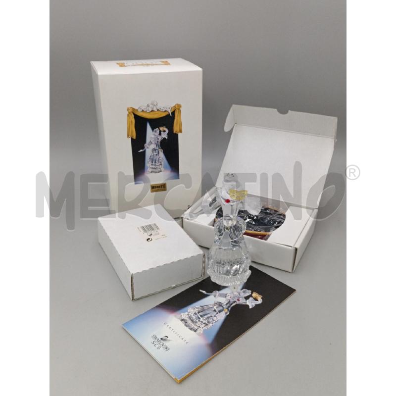 SWAROVSKI COLOMBINA 2000 SET CON STATUA MASCHERA E STAND  | Mercatino dell'Usato Moncalieri bengasi 1