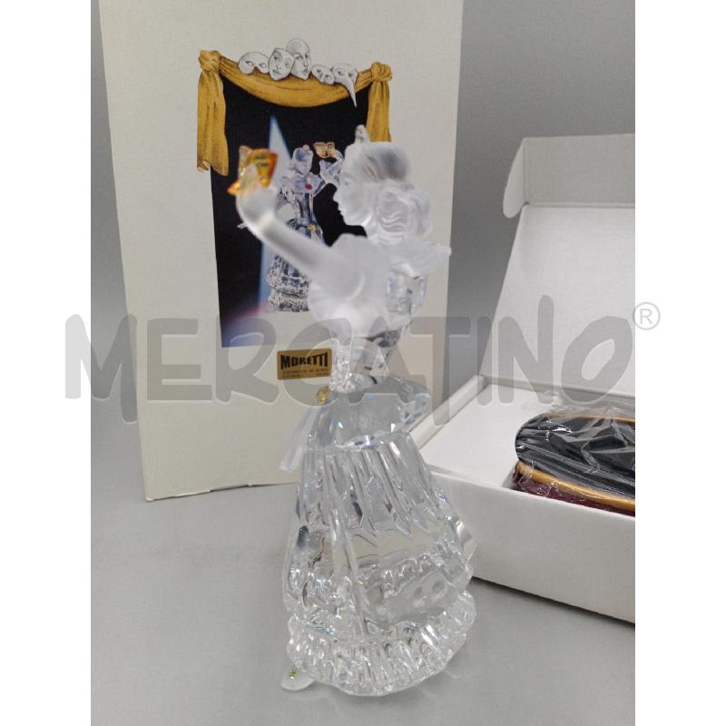 SWAROVSKI COLOMBINA 2000 SET CON STATUA MASCHERA E STAND  | Mercatino dell'Usato Moncalieri bengasi 4
