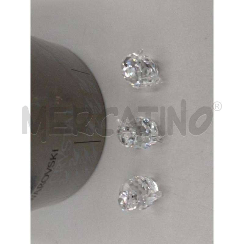 SWAROVSKI PINGUINI TRIS SWAROVSKI FIGURINES PENGUINS BABY CON SCATOLA | Mercatino dell'Usato Moncalieri bengasi 4