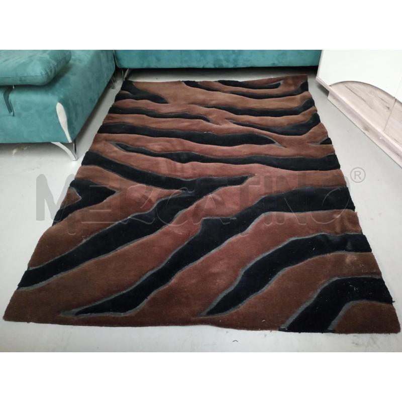 TAPPETO R BALESTRA NOVA BLACK BROWN 140 X 200 | Mercatino dell'Usato Moncalieri bengasi 1