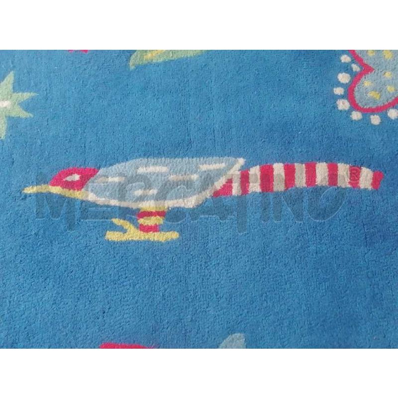 TAPPETO STILE IKEA VINTAGE 200X300 MOTIVO FANTASIA ANIMALETTI  | Mercatino dell'Usato Moncalieri bengasi 4