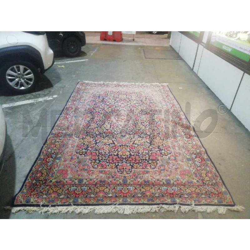 TAPPETO STILE PERSIANO COLORI VIVACI 301X205 FRANGE BIANCHE  | Mercatino dell'Usato Moncalieri bengasi 1