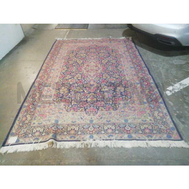 TAPPETO STILE PERSIANO COLORI VIVACI 301X205 FRANGE BIANCHE  | Mercatino dell'Usato Moncalieri bengasi 5