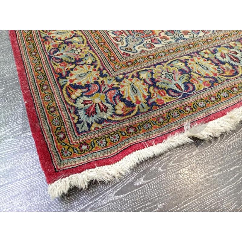 TAPPETO STILE PERSIANO DECORAZIONE FLOREALE FRANGE BIANCHE CM 135 X 210 | Mercatino dell'Usato Moncalieri bengasi 2