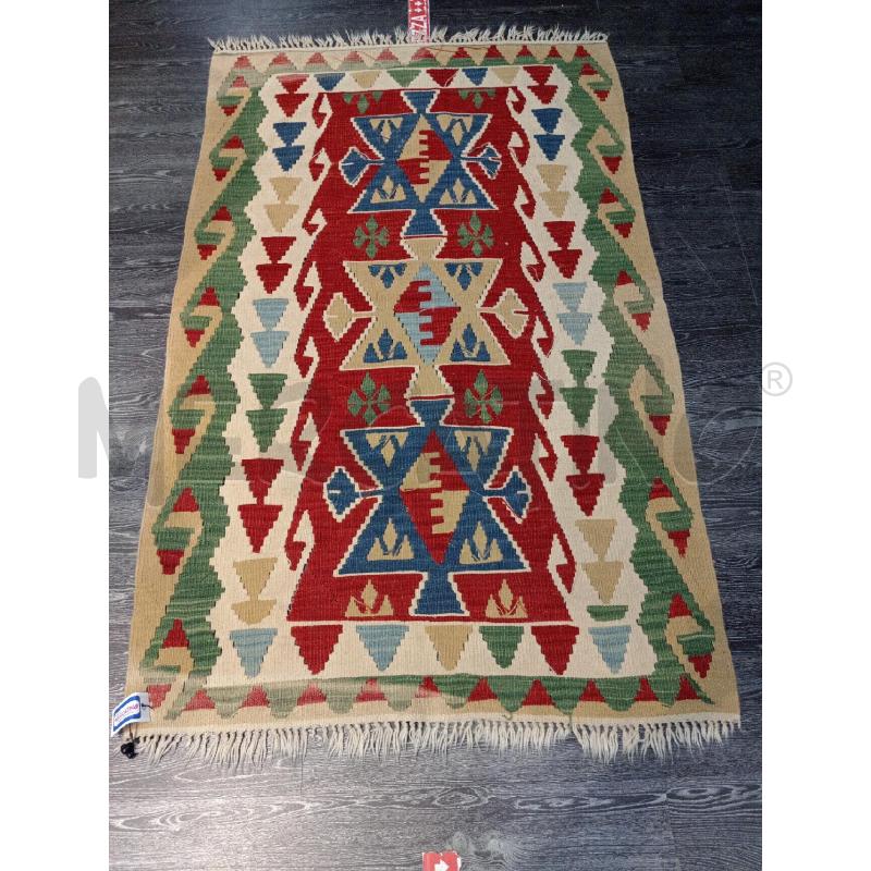TAPPETO VINTAGE GEOMETRICO 170X108 | Mercatino dell'Usato Moncalieri bengasi 1