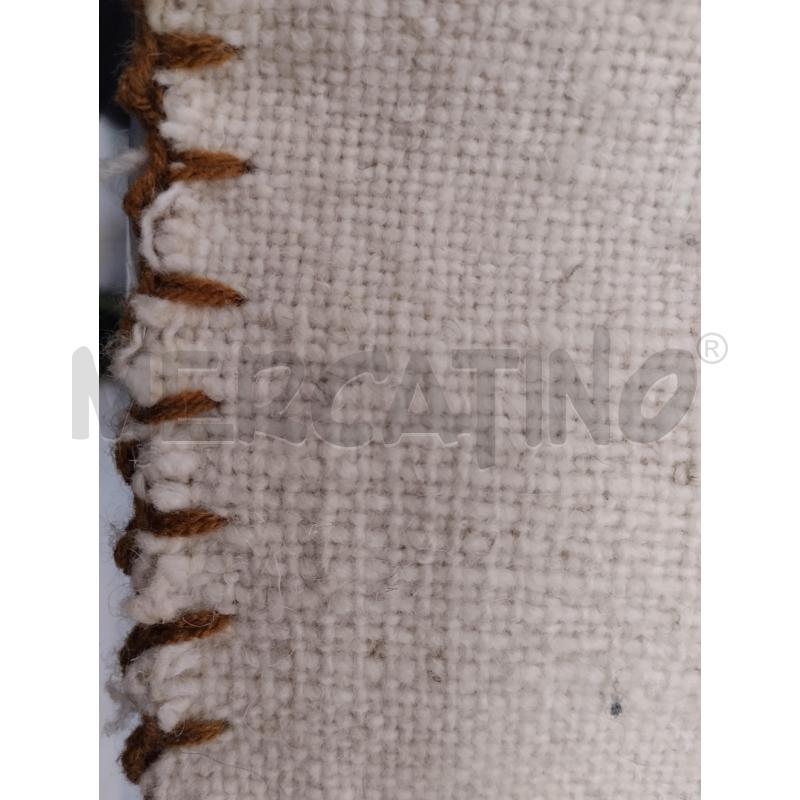 TAPPETO VINTAGE PERUVIANO ARTIGIANALE 140X100 CM C/LAVORAZIONE PERSONAGGI  | Mercatino dell'Usato Moncalieri bengasi 4