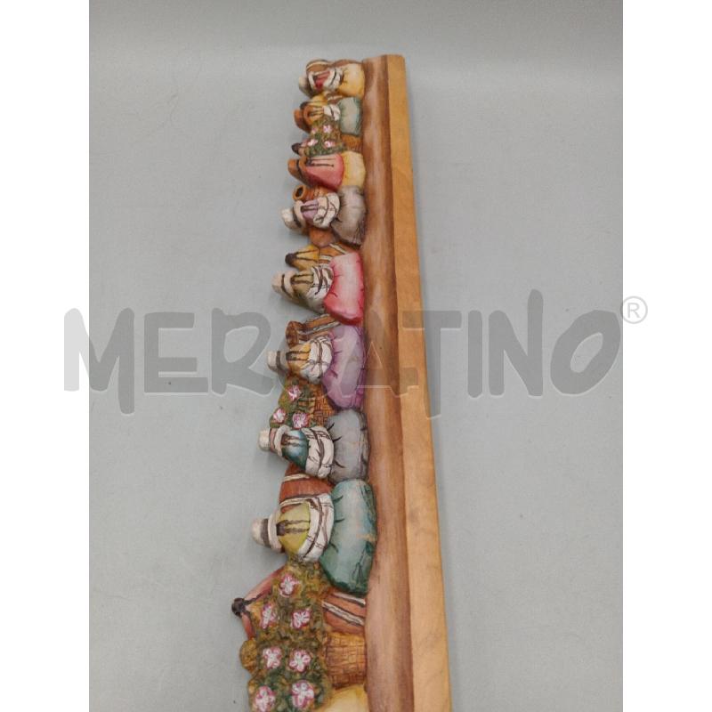 TARGA BASSORILEVO PERU LEGNO  | Mercatino dell'Usato Moncalieri bengasi 1