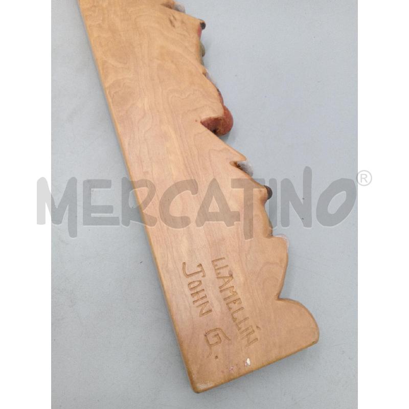 TARGA BASSORILEVO PERU LEGNO  | Mercatino dell'Usato Moncalieri bengasi 3