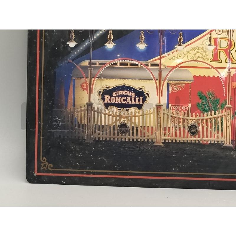 TARGA LATTA CIRCUS RONCALLI 60X40 | Mercatino dell'Usato Moncalieri bengasi 3