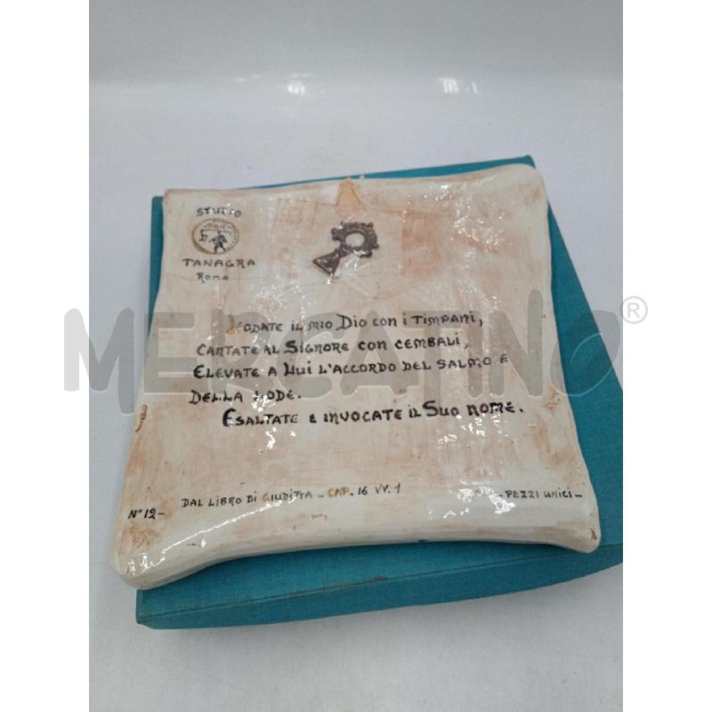 TARGA PUTTI CERAMICA 25X28 | Mercatino dell'Usato Moncalieri bengasi 3