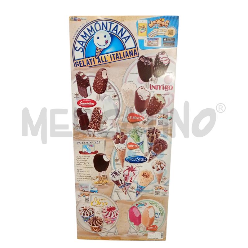 TARGA SAMMONTANA METALLO GELATI | Mercatino dell'Usato Moncalieri bengasi 1