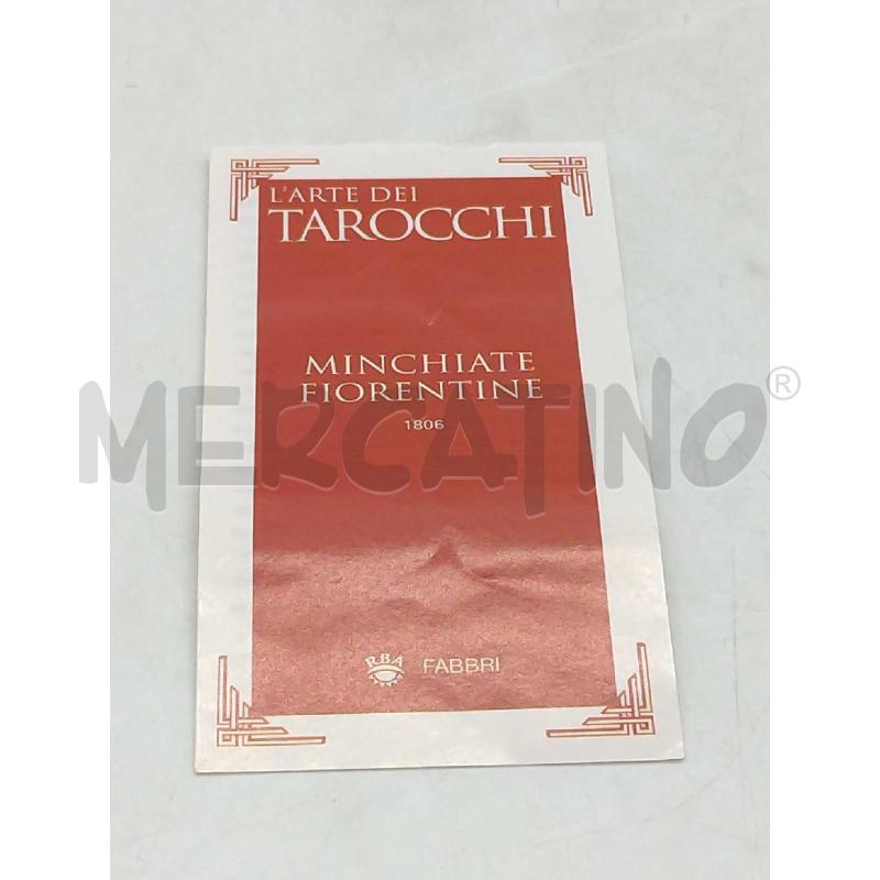 TAROCCHI MINCHIATE FIORENTINE 99 CARTE CON LIBRETTO | Mercatino dell'Usato Moncalieri bengasi 3
