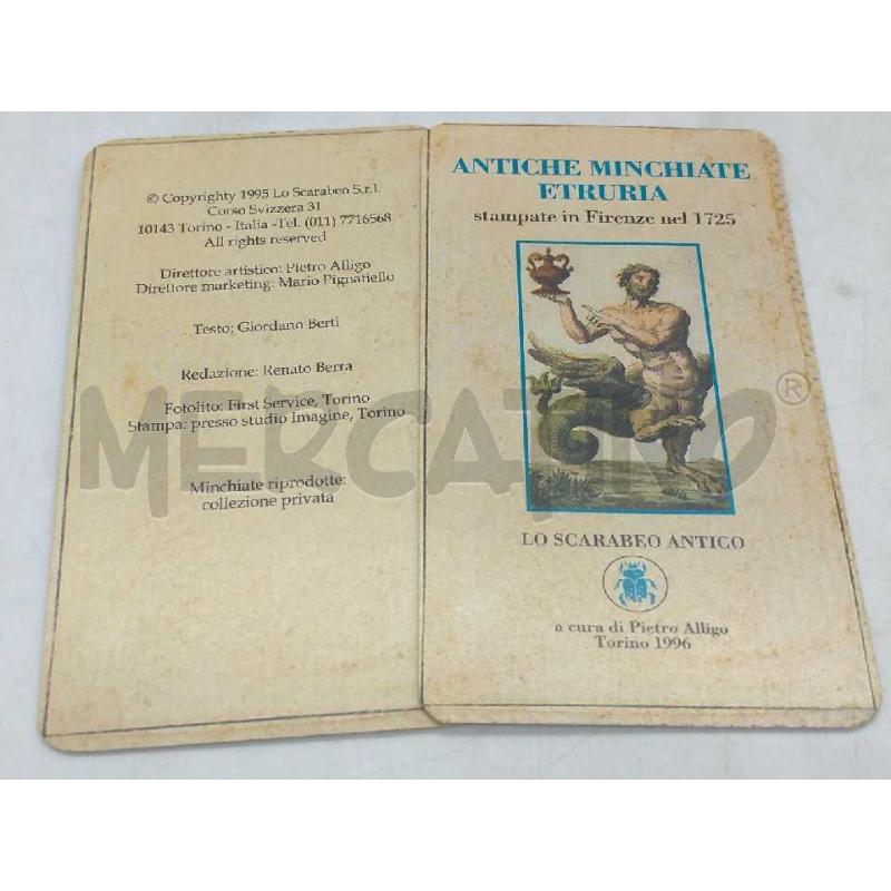 TAROCCHI MINCHIATE FIORENTINE 99 CARTE CON LIBRETTO | Mercatino dell'Usato Moncalieri bengasi 5