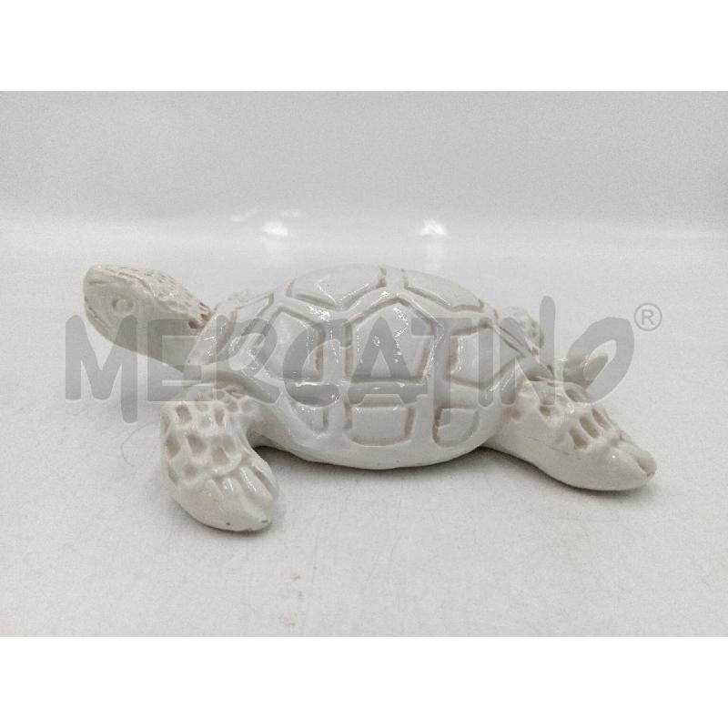 TARTARUGA CEAMICA BIANCA FIRMATA | Mercatino dell'Usato Moncalieri bengasi 2