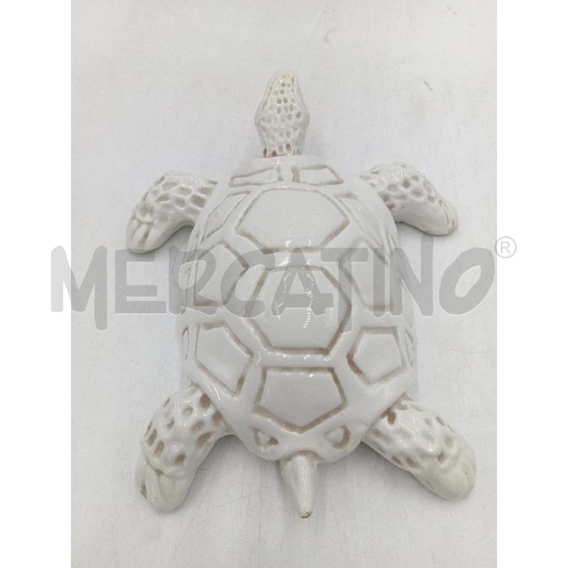 TARTARUGA CEAMICA BIANCA FIRMATA | Mercatino dell'Usato Moncalieri bengasi 3