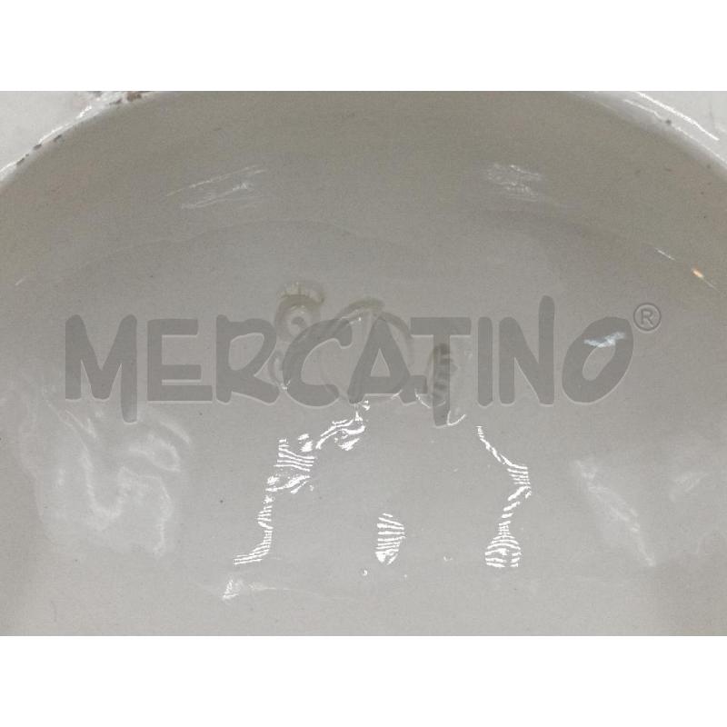 TARTARUGA CEAMICA BIANCA FIRMATA | Mercatino dell'Usato Moncalieri bengasi 5