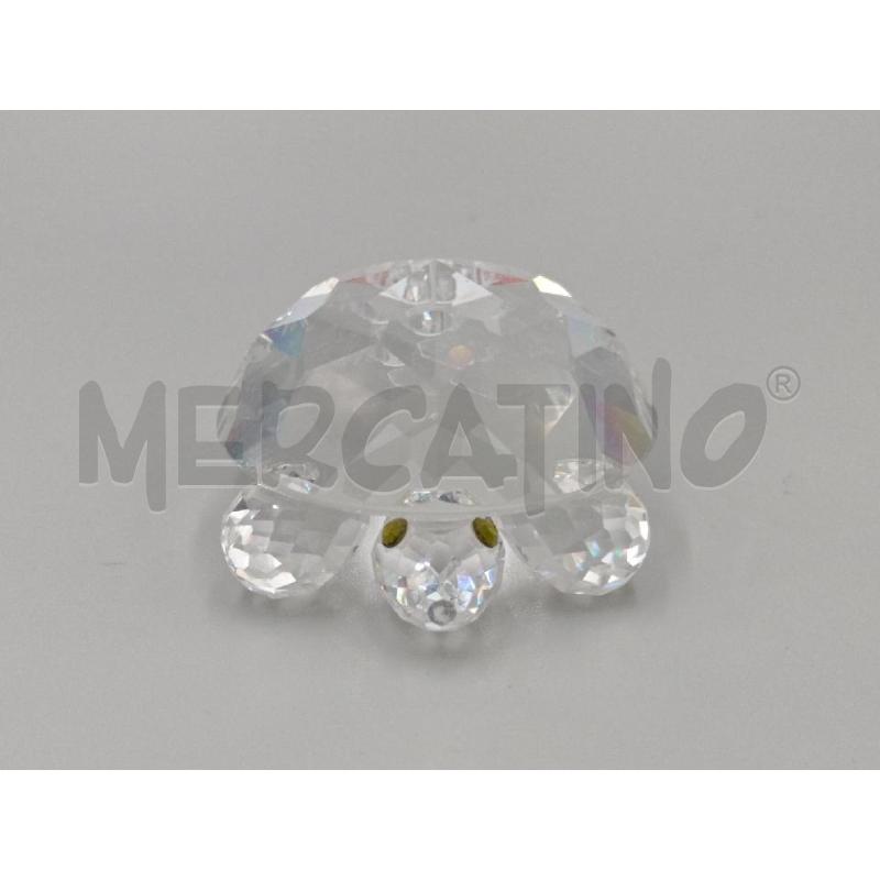 TARTARUGA CRISTALLO SWAROVSKI C/CODINA LEGGERMENTE SBECCATA  | Mercatino dell'Usato Moncalieri bengasi 2