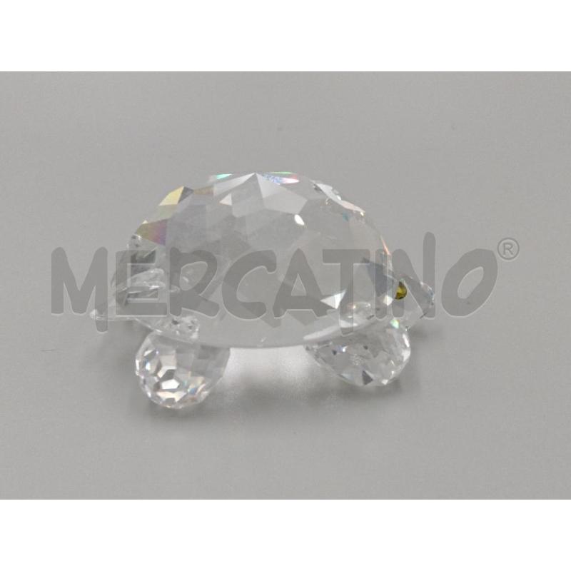 TARTARUGA CRISTALLO SWAROVSKI C/CODINA LEGGERMENTE SBECCATA  | Mercatino dell'Usato Moncalieri bengasi 3