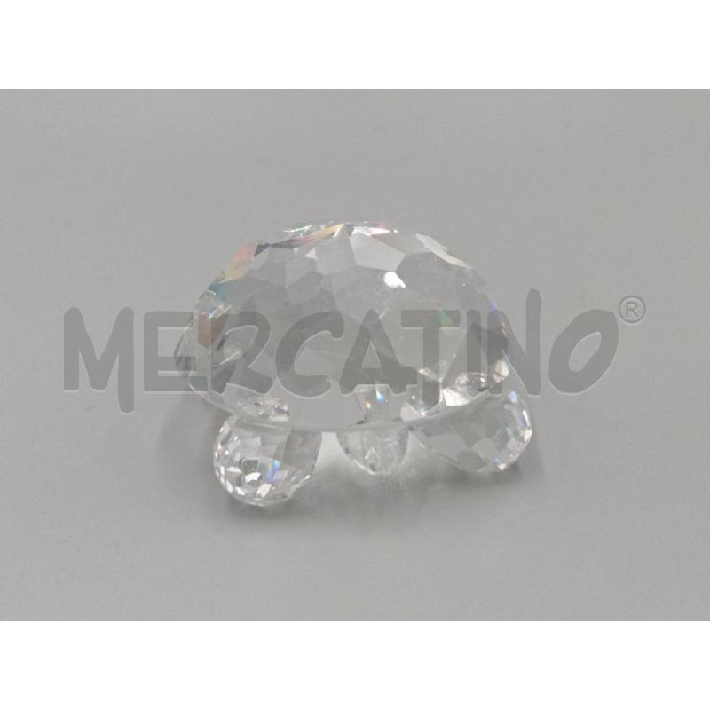 TARTARUGA CRISTALLO SWAROVSKI C/CODINA LEGGERMENTE SBECCATA  | Mercatino dell'Usato Moncalieri bengasi 4