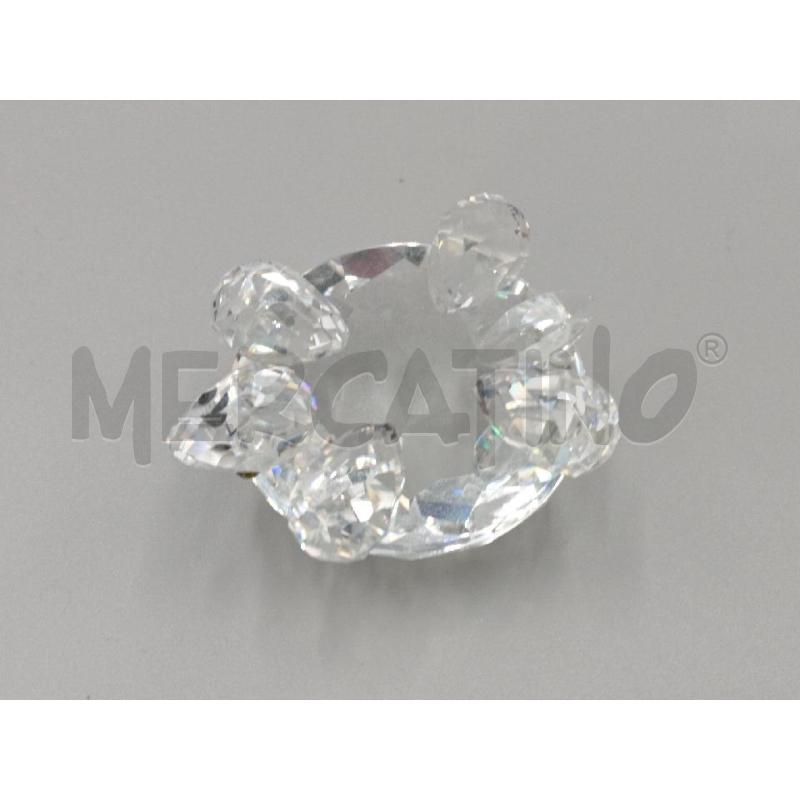 TARTARUGA CRISTALLO SWAROVSKI C/CODINA LEGGERMENTE SBECCATA  | Mercatino dell'Usato Moncalieri bengasi 5