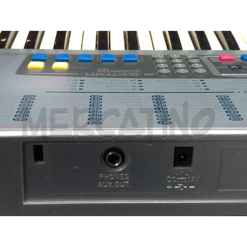 TASTIERA MUSICALE BONTEMPI SYSTEM 5 FUNZIONANTE CON ALIMENTATORE E LEGGIO  | Mercatino dell'Usato Moncalieri bengasi 5