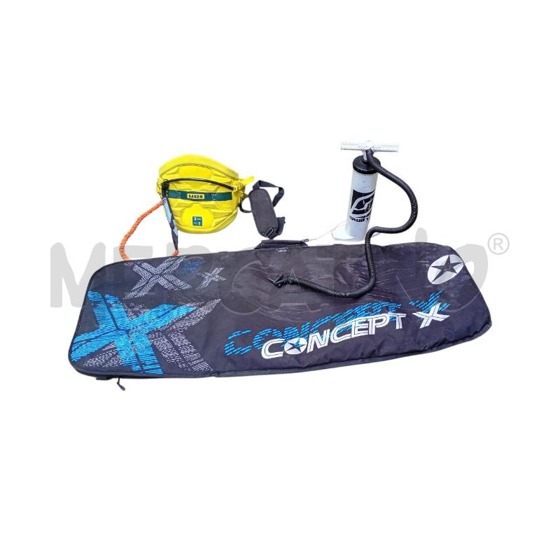 TAVOLA KITE SWITCH GONZALES CON VELA SWITCH ELEMENTS ALL TERRAIN E SACCA CON ZAINO POMPA E CINTURA | Mercatino dell'Usato Moncalieri bengasi 3