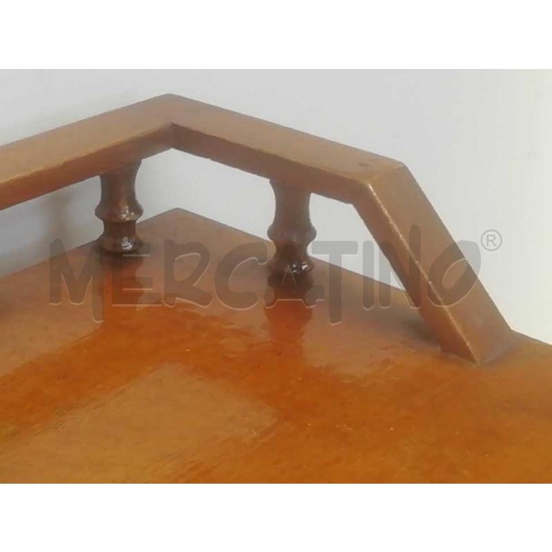 TAVOLINO DA INGRESSO CON CASSETTO E ALZATA LEGNO | Mercatino dell'Usato Moncalieri bengasi 3