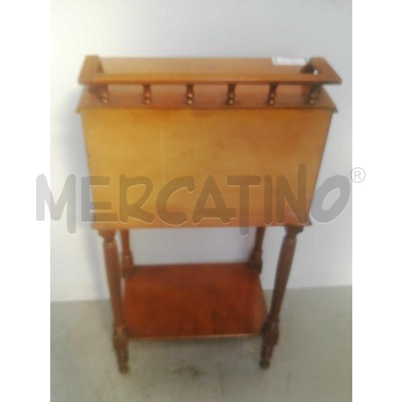 TAVOLINO DA INGRESSO CON CASSETTO E ALZATA LEGNO | Mercatino dell'Usato Moncalieri bengasi 5