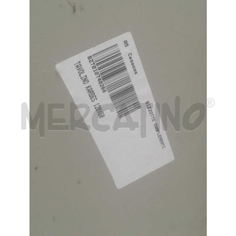 TAVOLINO KARBES 60 X 120 CM | Mercatino dell'Usato Moncalieri bengasi 5