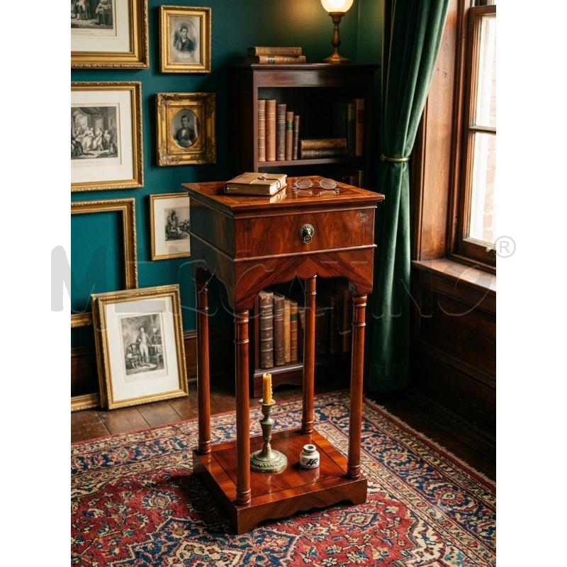 TAVOLINO LEGNO STILE IMPERO  | Mercatino dell'Usato Moncalieri bengasi 1