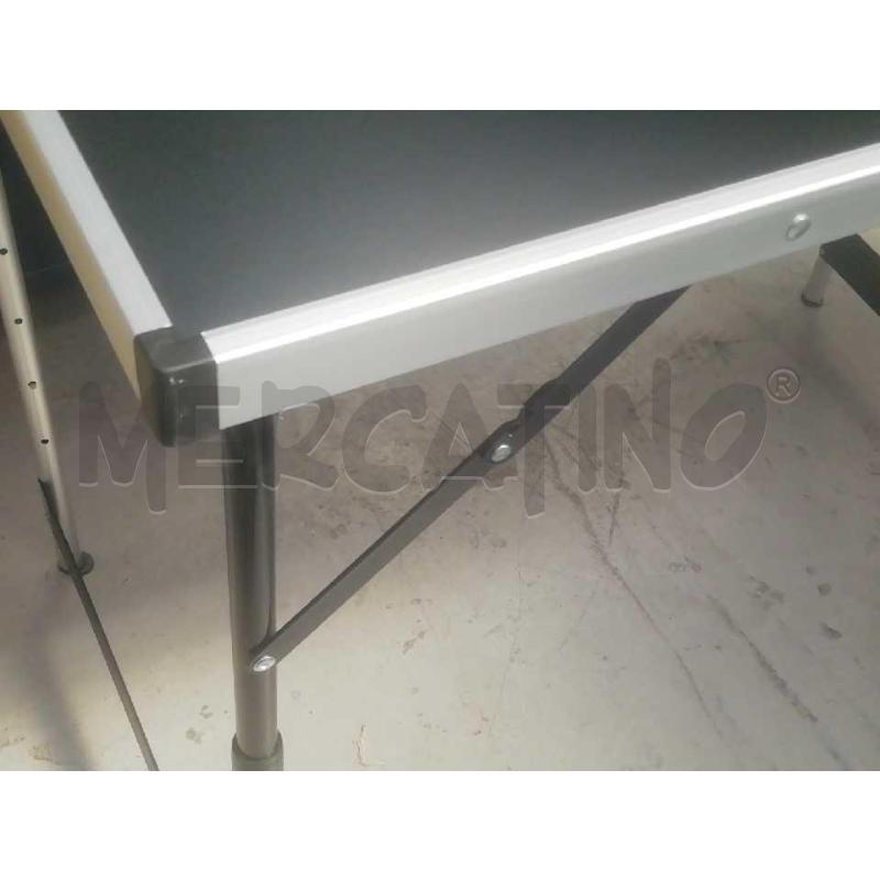 TAVOLINO METALLO ALLUMINIO LEGGERO RICHIUDIBILE  | Mercatino dell'Usato Moncalieri bengasi 4