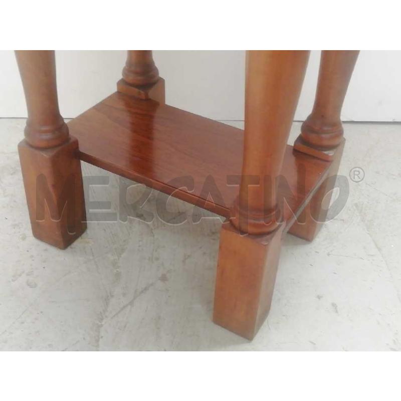 TAVOLINO OTTAGONALE LEGNO  | Mercatino dell'Usato Moncalieri bengasi 4