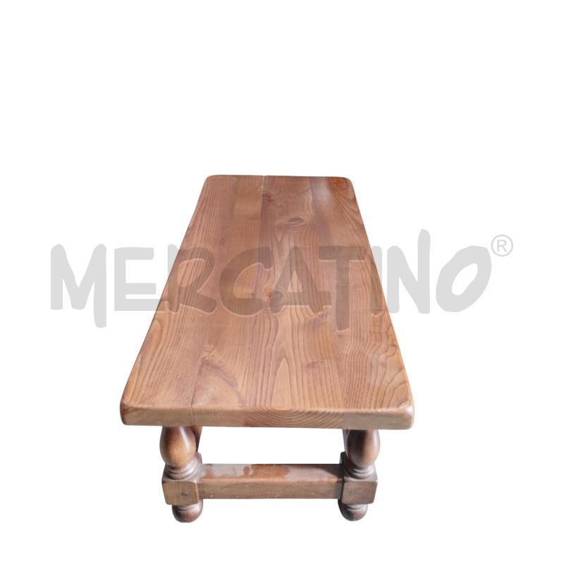 TAVOLINO SALOTTO RETTANGOLARE ROVERE | Mercatino dell'Usato Moncalieri bengasi 3