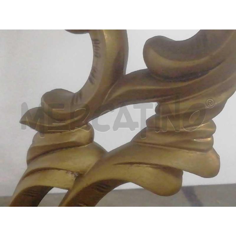 TAVOLINO STILE IN MATERIALE PLASTICO DORATO | Mercatino dell'Usato Moncalieri bengasi 4