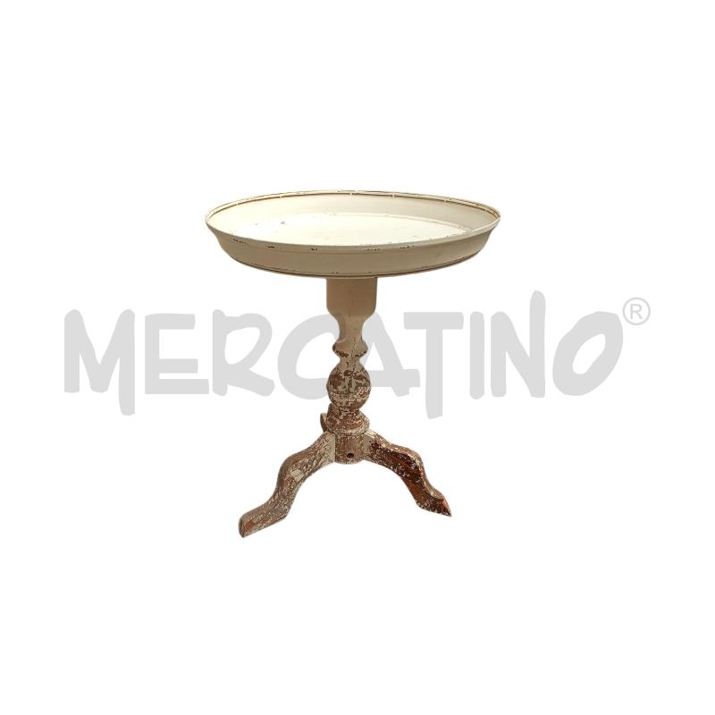 TAVOLINO  SHABBY PIANO METALLO | Mercatino dell'Usato Moncalieri bengasi 1