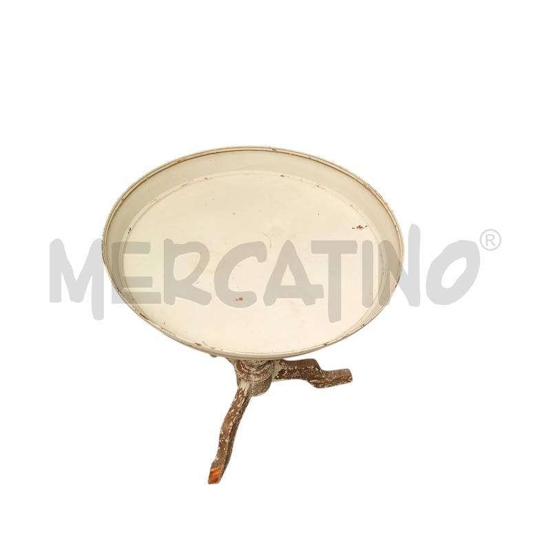 TAVOLINO  SHABBY PIANO METALLO | Mercatino dell'Usato Moncalieri bengasi 3