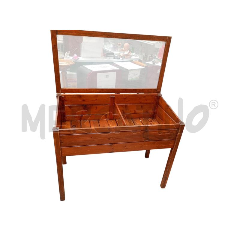 TAVOLO A BACHECA PIANO LEGNO PLEXIGLASS | Mercatino dell'Usato Moncalieri bengasi 2
