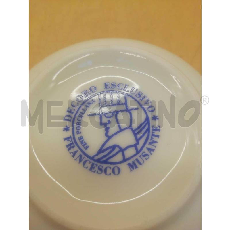TAZZA PORCELLANA FRANCESCO MUSANTE | Mercatino dell'Usato Moncalieri bengasi 4